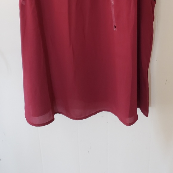 Red dressy Tank - Picture 2 of 3